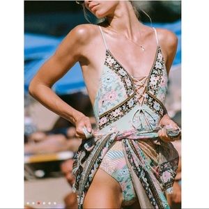 Gorgeous!! Vintage Floral Swimsuit